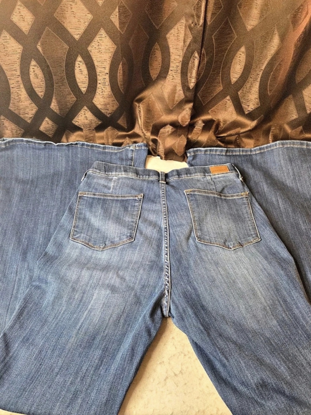 Judy Blue Pull On Super Flare Jeans Waist 15/32 - Picture 10 of 15